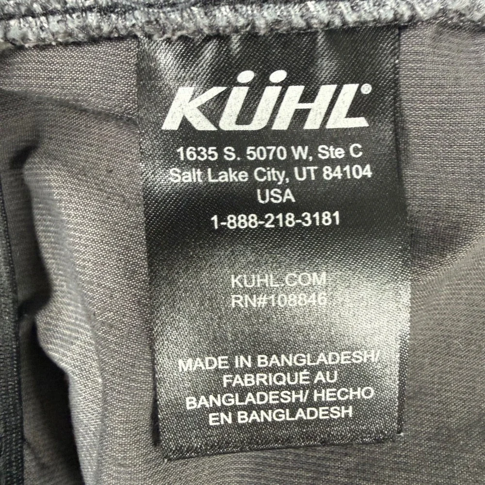 Kuhl Shorts Mens Size Small Gray Nylon Stretch Hiking Gorpcore Outdoor Athletic